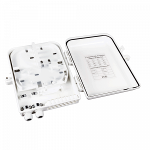 16-fiber wall-mounted distribution box, outdoor, IP65
